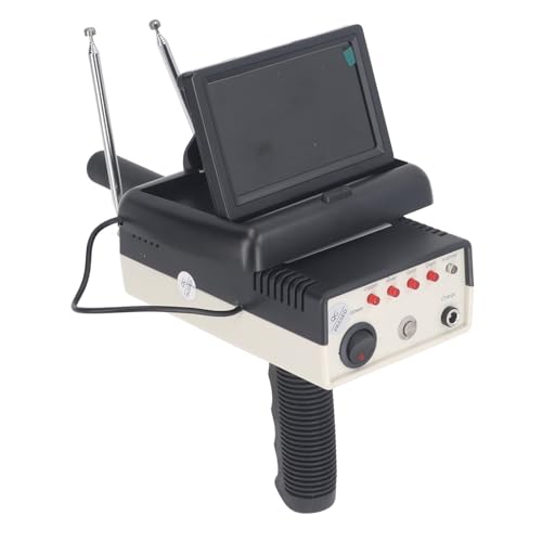 FTVOGUE Metalldetektor Dual -System -Detektion Genauer Ort Unterirdischer Metallfinder für Gold Silber Kupferstein mit Sprachalarm (EU-Stecker) von FTVOGUE