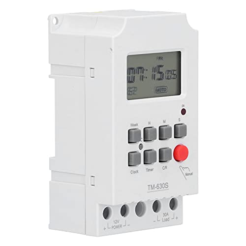 FTVOGUE Microcomputer -Timer -Schalter Programmierbarer Digitaler Timer -Schalter Lichtsteuerung Elektronisches Zubehör für Haushaltsgeräte von FTVOGUE