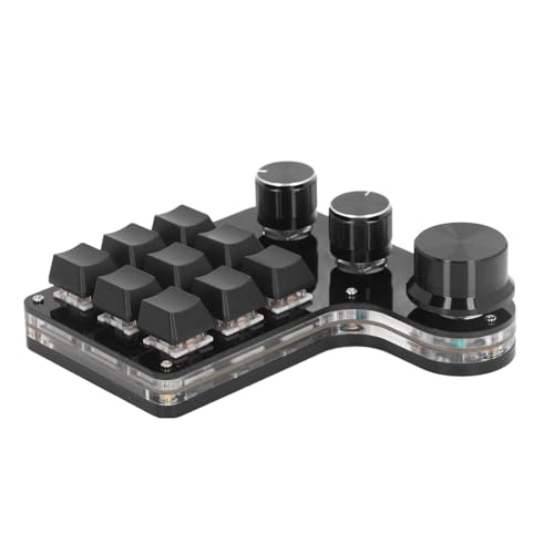 FTVOGUE Mini -mechanische Tastatur mit Rotem Schalter und RGB -LED, Kompaktes USB C Kabel Tastatur für Unterhaltung und Bürogebrauch zu Hause von FTVOGUE