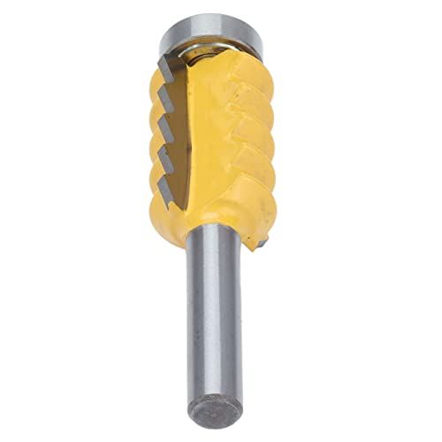 FTVOGUE Multi -Tooth -Fräste Schneider Reverse Prävention Design Carbon Stahllegierung Router Bit für Holz 8mm Schaft, Einfach zu Installieren (30 mm) von FTVOGUE