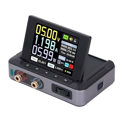 FTVOGUE Programmierbares DC -Stromversorgung, Tragbare DC -Netzteilvariable, HD -Farbbildschirm, Mehreren Sicherheitsschutz für Wartung und Debugging -Aufgaben Power Bank Ladegerät FTVOGUE Programmierbares DC -Stromversorgung, Tragbare DC -Netzteilvariable, HD -Farbbildschirm, Mehreren Sicherheitsschutz für Wartung und Debugging -Aufgaben Power Bank Ladegerät von FTVOGUE