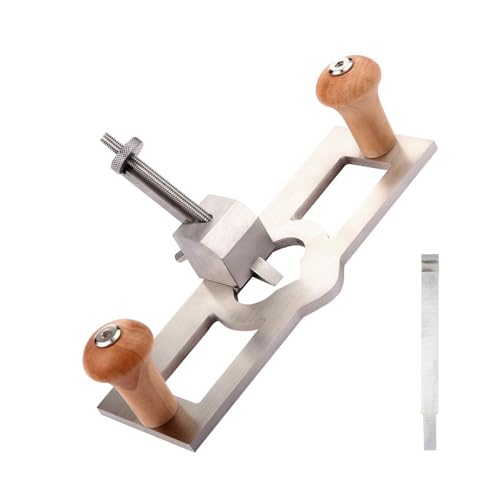 FTVOGUE Router Flugzeug Hand Werkzeug Holz Bearbeitung Router Flugzeug Verstellbare Klinge mit Komfortablem Holzgriff für Tischlerei Schneiden Dados Rillen FTVOGUE Router Flugzeug Hand Werkzeug Holz Bearbeitung Router Flugzeug Verstellbare Klinge mit Komfortablem Holzgriff für Tischlerei Schneiden Dados Rillen von FTVOGUE