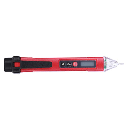 FTVOGUE Strom- und Spannungsdetektor -Teststift mit Einstellbar (rot und Schwarz) von FTVOGUE