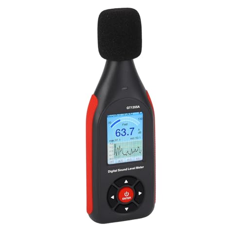 FTVOGUE Tragbarer Rauschmessgerät Multifunktionaler Klangpegel mit Hoher Genauigkeitsmessgerät für Familienfamilien - LCD -Display von FTVOGUE