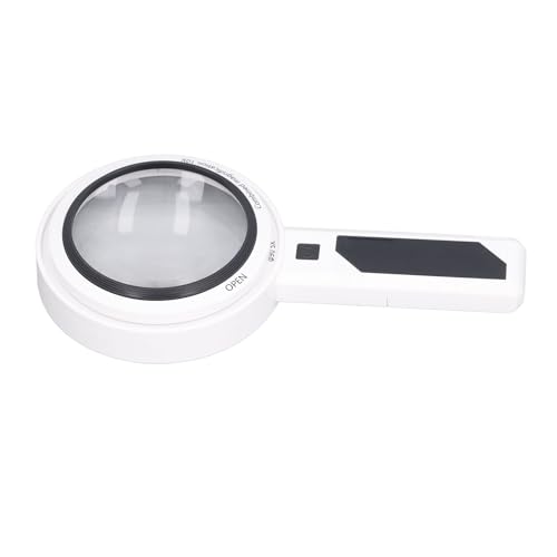 FTVOGUE Vergrößerungsglas 10x 5x 3x Handheld LED -Leiter für die Lesungsprüfung in der Büro -Heimschule von FTVOGUE