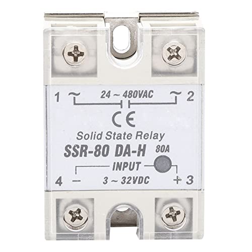 Industrielles Halbleiterrelais DC-AC SSR mit berührungslosem Schalter SSR-80A-DA-H 24-480VAC Industrielles Halbleiterrelais DC-AC SSR mit berührungslosem Schalter SSR-80A-DA-H 24-480VAC von FTVOGUE