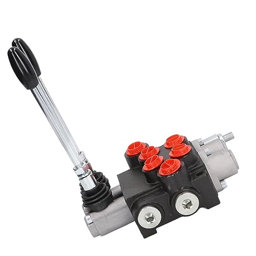 P40-2OT Hydraulisches Steuerventil 2 Spulen Federrückstellung Doppeltwirkendes Hydraulikventil Parallele Ölleitung für Traktor P40-2OT Hydraulisches Steuerventil 2 Spulen Federrückstellung Doppeltwirkendes Hydraulikventil Parallele Ölleitung für Traktor von FTVOGUE