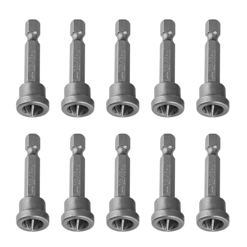 Sechskantschaft Schnellspanner Magnetische Schraubendreher Bit sicherheitskopf Schraubendreher Bohrer für Trockenbau Gipskartonplatten Lokalisierung 10 Stücke 50mm PH2 Sechskantschaft Schnellspanner Magnetische Schraubendreher Bit sicherheitskopf Schraubendreher Bohrer für Trockenbau Gipskartonplatten Lokalisierung 10 Stücke 50mm PH2 von FTVOGUE