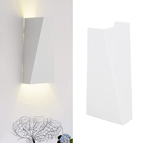 FTVOGUE Wandleuchte Trapez Wohnzimmerlampe Hintergrund Schlafzimmer Nachttischlampe Dekoration(Weiße Muschel) von FTVOGUE