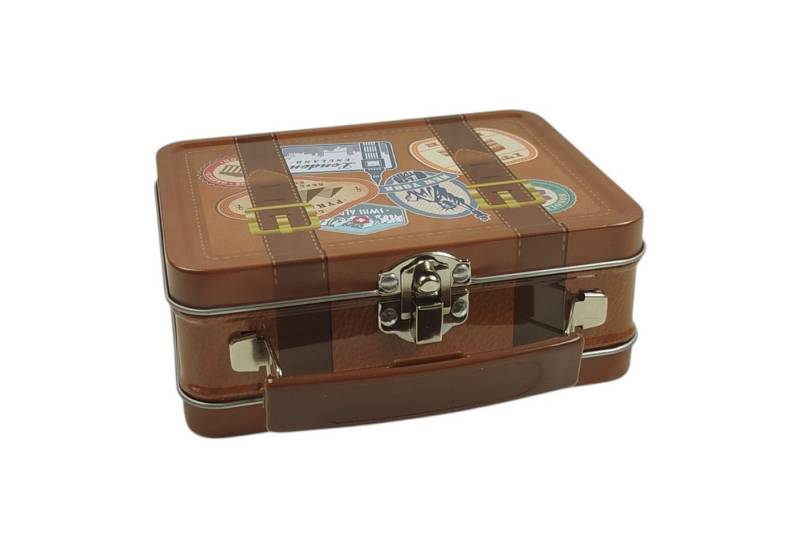 FTWdesign Aufbewahrungsdose Reisekoffer Metalldose mit Haltegriff FTWdesign Aufbewahrungsdose Reisekoffer Metalldose mit Haltegriff von FTWdesign