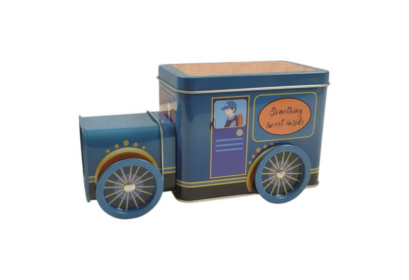 FTWdesign Aufbewahrungsdose Retro Truck Metalldose mit zwei Fächern FTWdesign Aufbewahrungsdose Retro Truck Metalldose mit zwei Fächern von FTWdesign