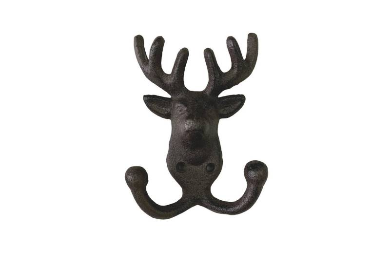 FTWdesign Kleiderhaken Hirsch Kleiderhaken aus Gusseisen von FTWdesign