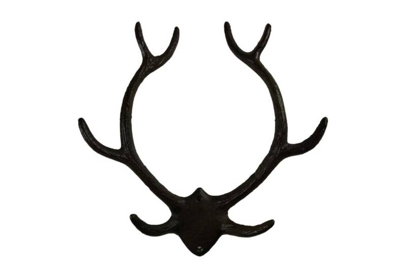 FTWdesign Kleiderhaken Kleiderhaken Hirschgeweih Deko Jagd Garderobenhaken aus Gusseisen von FTWdesign