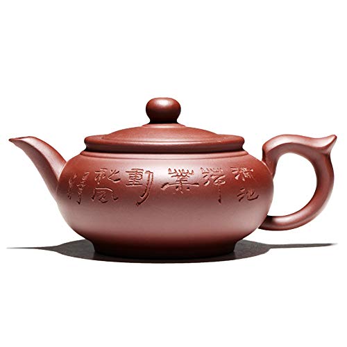 Kung Fu Tee Set Yixing Teekanne Handgemachte Teekanne Tasse Set 350ml Zisha Keramik Tee Zeremonie Geschenk Bonus 4 Tassen von FTYYSWL