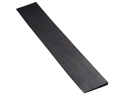 FTsolid Türschwellenrampe 1,5cm Rollstuhlrampe Gummirampe Auffahrrampe Schwellenrampe Bordsteinrampe für Rollstuhl, Kinderwagen, Rollator oder e Scooter von FTsolid