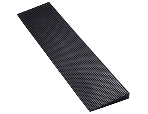 FTsolid Türschwellenrampe 3,0cm Rollstuhlrampe Gummirampe Auffahrrampe Schwellenrampe Bordsteinrampe für Rollstuhl, Kinderwagen, Rollator oder e Scooter von FTsolid