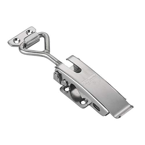 FTsolid einstellbarer Spannverschluss aus Edelstahl ESS3 Kistenverschluss rostfrei verstellbar Hebelverschluss Sicherheitsverschluss von FTsolid