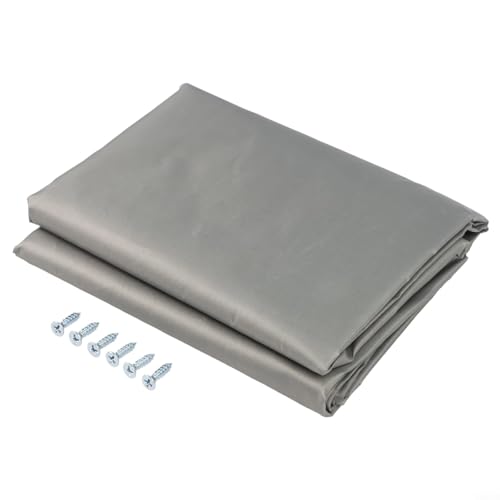 132 x 228 cm staubdichte Abdeckung für den Außenbereich, effektiv gegen Umwelteinflüsse (190T Grau) von FUANA