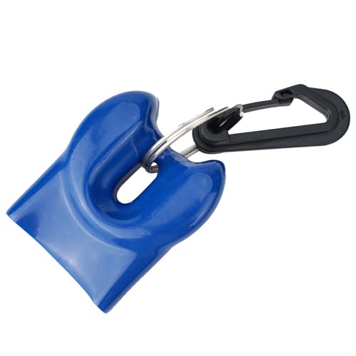 2. Stufe Octopus Regulator Halter Clip mit Standard-Scuba-Mundstück-Halter, um den Backup-Regler sicher zu halten und zu verhindern, (blau) von FUANA