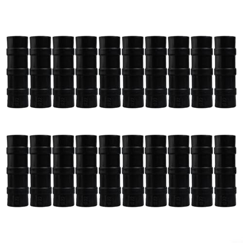 20 Stück Rohrschellen für Gewächshausfolie, Reihenabdeckung und Pflanzpfähle, Kunststoffclips beständig gegen Rost, Risse und Temperaturänderungen (22 mm) von FUANA