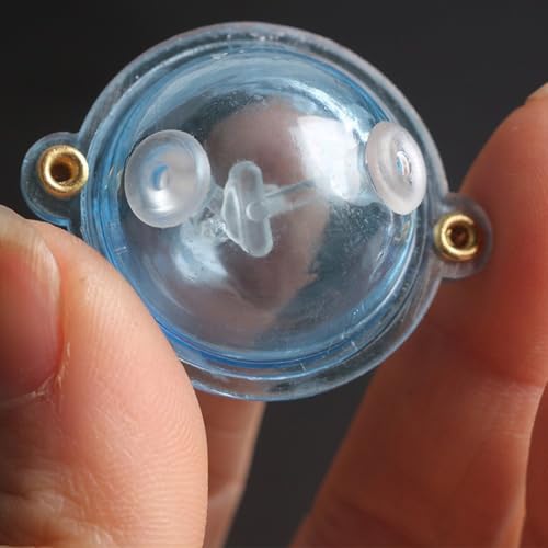 3 Stück Bubble Floats zum Angeln Inline-Design für mehr Kontrolle und Sichtbarkeit (transparentes Blau) von FUANA