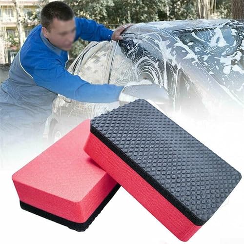 3 x Auto-Reinigungsschwammblöcke für Autos, Reinigungsmittel, Reinigungsmittel, Wachspolitur für Pads zur Autowartung, 3 Stück 3 x Auto-Reinigungsschwammblöcke für Autos, Reinigungsmittel, Reinigungsmittel, Wachspolitur für Pads zur Autowartung, 3 Stück von FUANA