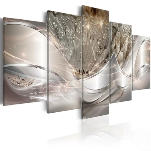 5-teiliges modernes Wandkunst-Gemäldedruck-Set auf Faserstoff-Leinwand, ungerahmt, wasserdicht und lichtbeständig, mehrteilige Heimdekoration, einschließlich Wohnzimmer, Schlafzimmer, Büro (braun) 5-teiliges modernes Wandkunst-Gemäldedruck-Set auf Faserstoff-Leinwand, ungerahmt, wasserdicht und lichtbeständig, mehrteilige Heimdekoration, einschließlich Wohnzimmer, Schlafzimmer, Büro (braun) von FUANA