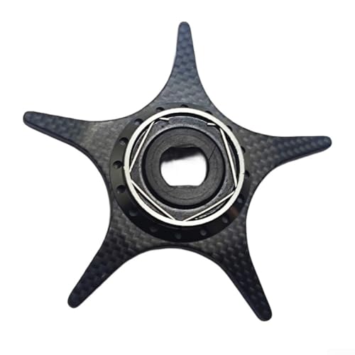 56 mm Kohlefaser-Sternbremse für DAIWA für KTF Baitcast-Rollen mit eingebautem Sound für FORSTEEZ SV TW und FORTATULA SV TW Modelle (dunkelgrau) von FUANA