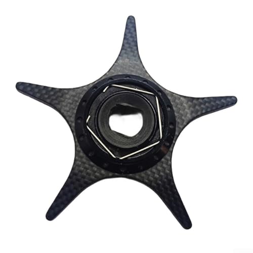56 mm Kohlefaser-Sternbremse für DAIWA für KTF Baitcast-Rollen mit eingebautem Sound für FORSTEEZ SV TW und FORTATULA SV TW Modelle (schwarz) von FUANA