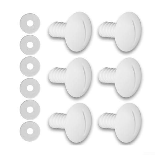 6 Stück für Polaris-Rad Ersatzschrauben für Poolreiniger Modelle 180 280 380 Teile C55 C55 Kunststoffschrauben Set 6 Stück für Polaris-Rad Ersatzschrauben für Poolreiniger Modelle 180 280 380 Teile C55 C55 Kunststoffschrauben Set von FUANA