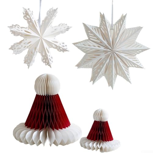 Ästhetische Origami-Laternen für eine gemütliche Weihnachtsatmosphäre (B) von FUANA