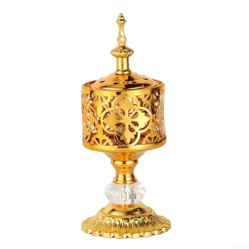 Artistic Metal Mabkhara Räucherstäbchen, zum sicheren Verbrennen von Räucherstäbchen, Holzkohle von FUANA