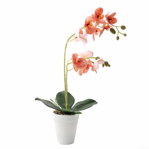 Atemberaubende Orchidee Herzstück für Hochzeiten, als Heimdekoration und Event-Styling (orange) von FUANA