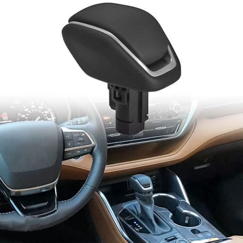 Auto Schaltknauf für Toyota für RAV4 für Highlander für Kluger, ABS Leder Schalthebel, manuelle Schalthebelabdeckung, Schaltknauf Schalthebel Adapter von FUANA