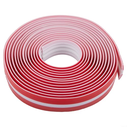 Diese 6 m lange Eckschutzleiste ist einfach anzubringen, um Ihre Wände sicher vor täglichem Verschleiß zu schützen (weiß) von FUANA