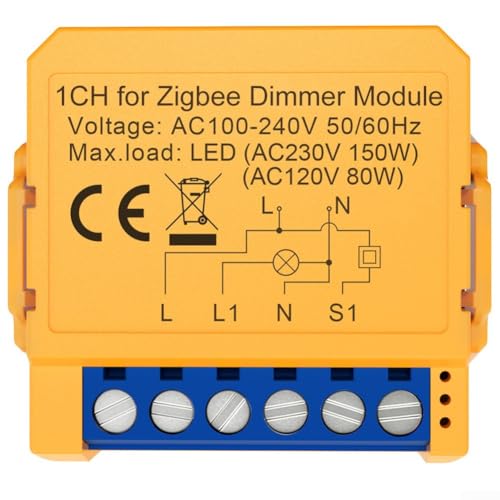 Dual Control Smart Dimmer Modul mit ZigBee-Technologie für flexible Beleuchtung (2-Gang) von FUANA