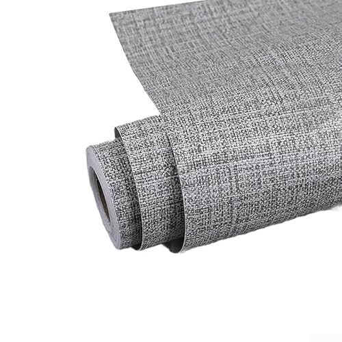 Dunkelgrauer PVC-Wandaufkleber 40 cm x 1000 cm für moderne Ästhetik im Wohnzimmer, Schlafzimmer und Büro von FUANA