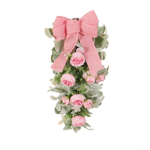 Elegant gearbeiteter künstlicher Blumenkranz für alle Anlässe Dekorationen zu Hause von FUANA