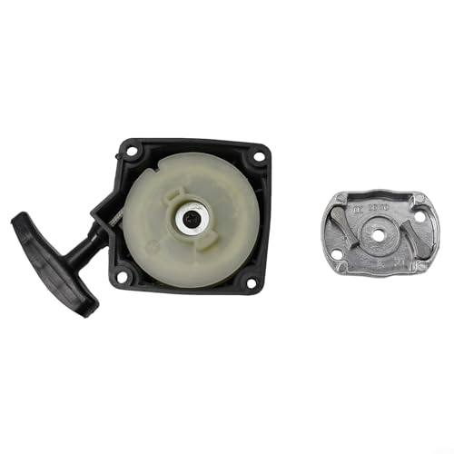 Ersatz-Motorstarter Seilzugstarter für Rasentrimmer, Rasenmäher und Freischneider mit Klauenklammer von FUANA