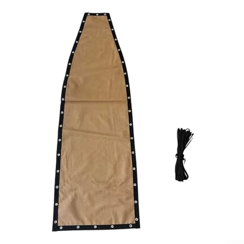 Ersatz-Sitztuch für Hängeschaukelstühle, kompatibel mit Textilene, entworfen für Langlebigkeit und mehrere Stuhlmodelle, inklusive Seil und Seitentasche (1 Stück ohne Taschen) von FUANA