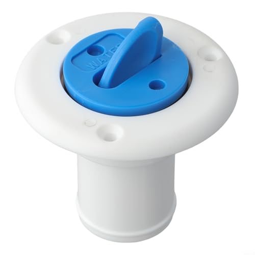 FUANA Bootsdeck-Füllabdeckung aus Nylon für Wohnmobile für Yachten für Schläuche mit einem Durchmesser von 38 mm (weiß) von FUANA