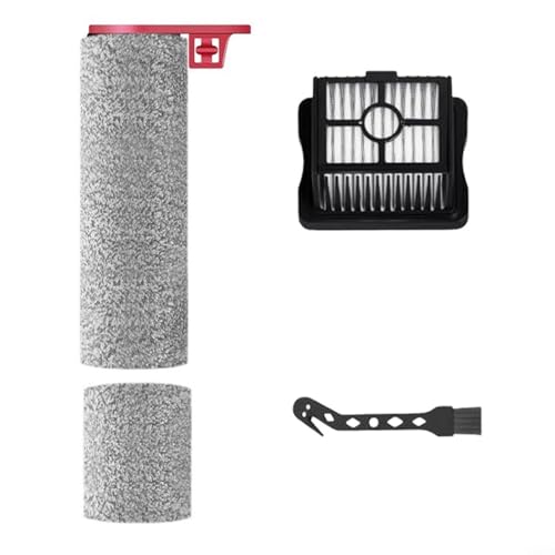 FUANA Ersatzrollen-Hauptbürstenfilter-Set für Eureka RapidWash NEW730 für Eureka NEW730BK Nass- und Trockensauger von FUANA