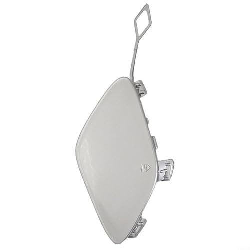 FUANA Frontstoßstange Abschlepphaken Ösenabdeckung Kappe 2128850526 für Mercedes für E-Klasse W212 E300 2013-15 ABS Material Automobil-Ersatzteile (Silber) von FUANA