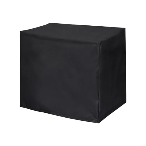 FUANA Ice Maker Cover Wasserdicht Staubschutz Fall für Heim Gewerbliche Eismaschinen Premium 210D Oxford Stoff 13x17x15 Zoll Schwarz von FUANA