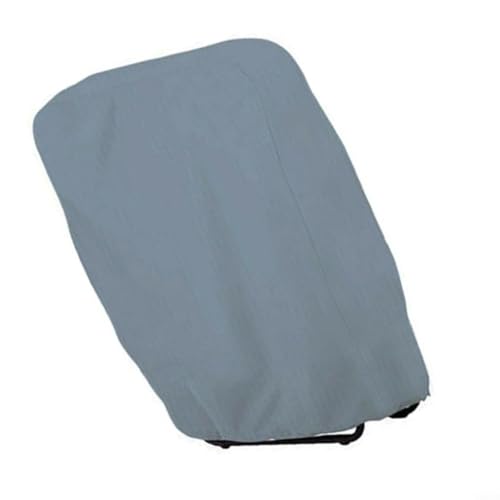FUANA Robuste Abdeckung für Klappstuhl, Oxford 210D, wetterbeständig, Gartenmöbelabdeckung, grau (71 x 110 cm) von FUANA