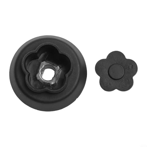 FUANA Slow Speed Komponentenmischer Antriebsrad für Monsieur Cuisine Connect 5 Zähne Kupplung Effizienz Getriebe Basis Kupplung Mischbatterie Kupplung für 290976,297624,317552,338924 von FUANA