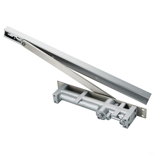 FUANA Verdeckter Türschließer mit hydraulischem Puffersystem, einstellbare Schließgeschwindigkeit für Holztüren bis 45 kg von FUANA