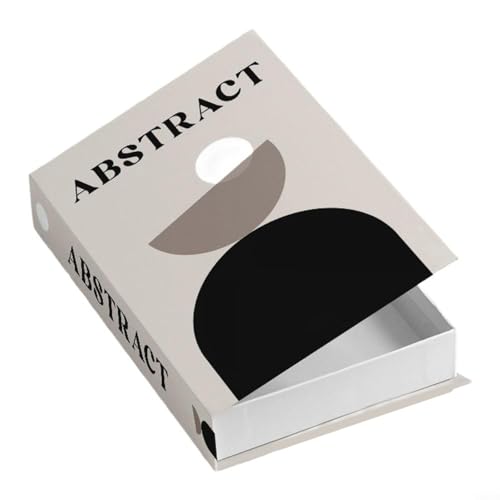 FUANA Verstecktes Fach Dekorative Buch-Aufbewahrungsbox Kunstbuch-Design für Regal, Schreibtisch oder Couchtisch, Home Office Organizer (FH-25) von FUANA