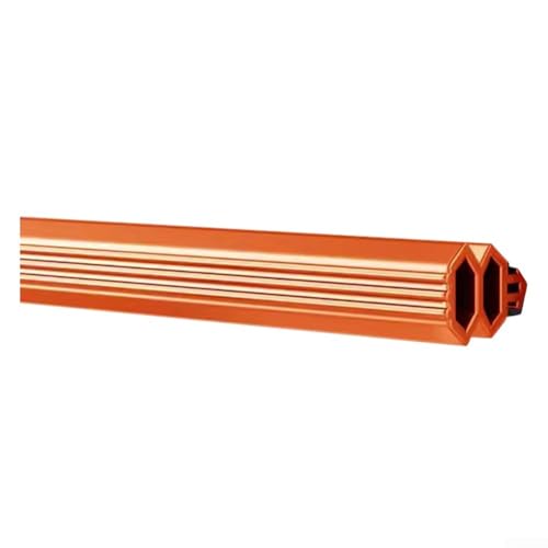 Fensterdichtungsstreifen für Türen und Fenster, um kalte Luft zu blockieren und Lärm während der Wintermonate zu reduzieren (Orange, 4 m) von FUANA
