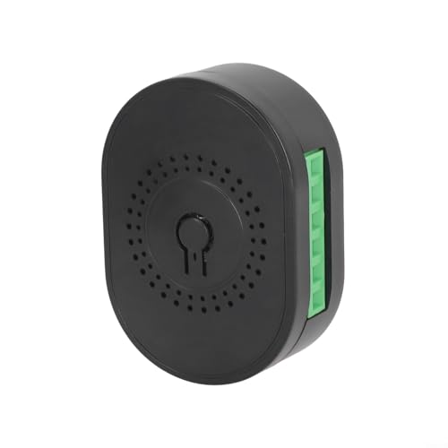 Für Zigbee Smart Lichtschalter für 2-Wege-Steuerung, kein neutraler Draht erforderlich, kompatibel mit und Sprachsteuerung (Schwarz) von FUANA